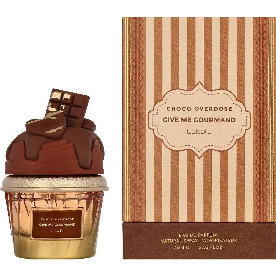Perfume Lattafa Choco Overdose Give Me Gourmand Eau de Parfum 75ml