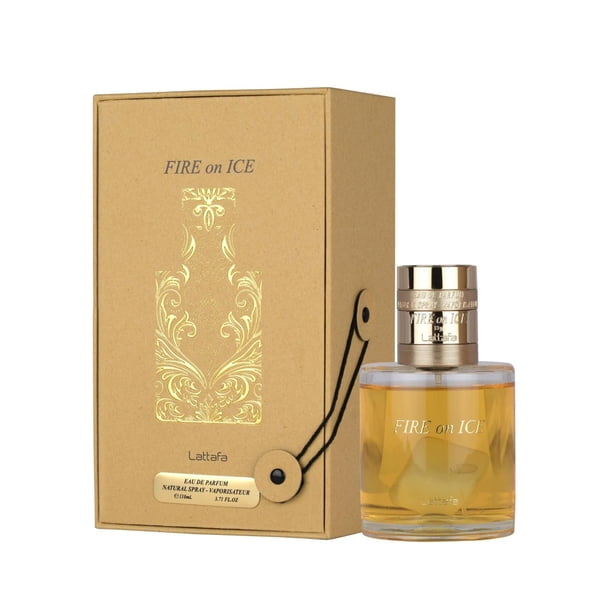 Perfume Lattafa Fire On Ice Eau de Parfum, 110 ml, para unisex