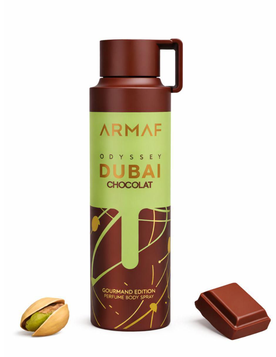 Perfume Armaf Odyssey Dubai Chocolate Men 200Ml Body Spray (Original)