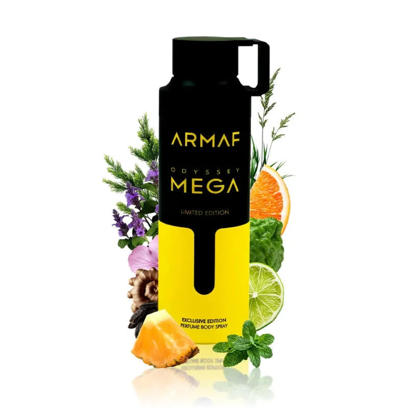 Perfume armaf body Spray Mega 200ml (Original)
