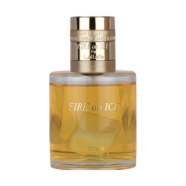 Perfume Lattafa Fire On Ice Eau de Parfum, 110 ml, para unisex