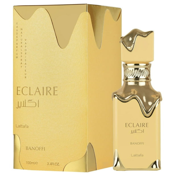 Perfume Lattafa Eclaire Banoffi Eau de Parfum para mujer, 100 ml