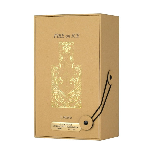 Perfume Lattafa Fire On Ice Eau de Parfum, 110 ml, para unisex