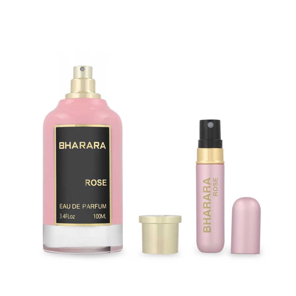 PERFUME BHARARA ROSE 100ML EDP REFILLABLE