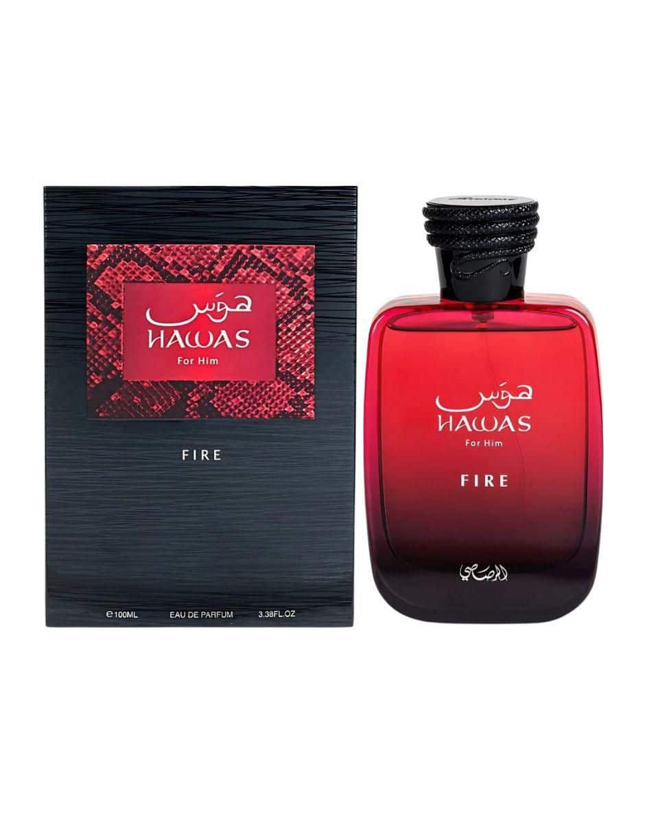 Perfume RASASI Hawas Fire para hombre Edp 100ml