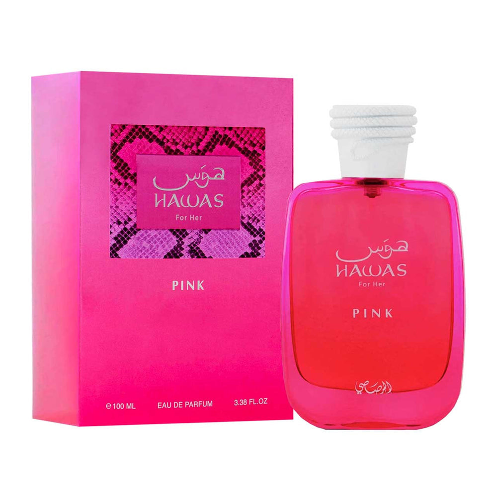 Perfume Hawas Pink Para Mujer De Rasasi EDP 100ML