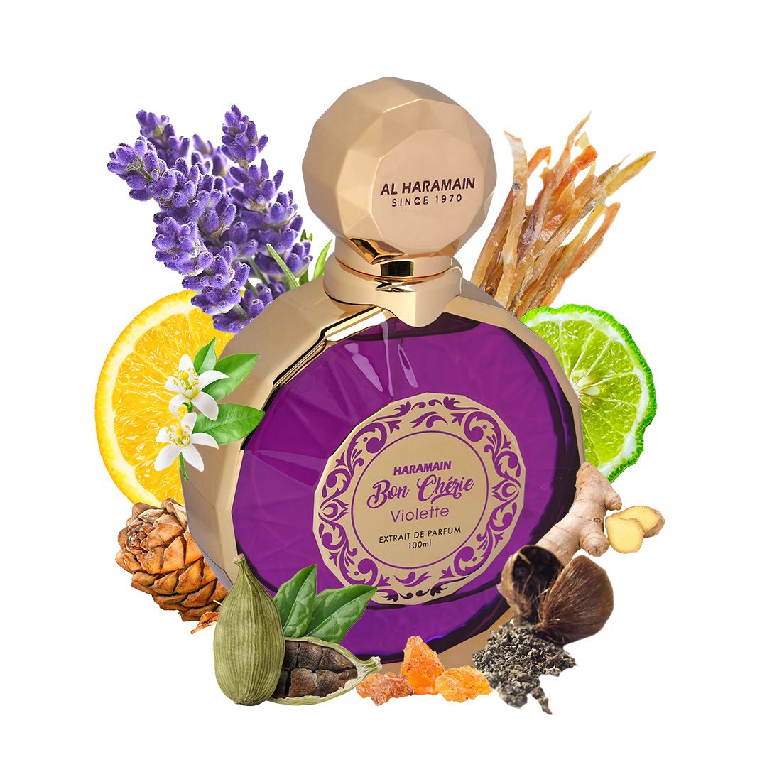 Perfume Haramain Bon Cherie Violette, 100ml, Extrait De Parfum